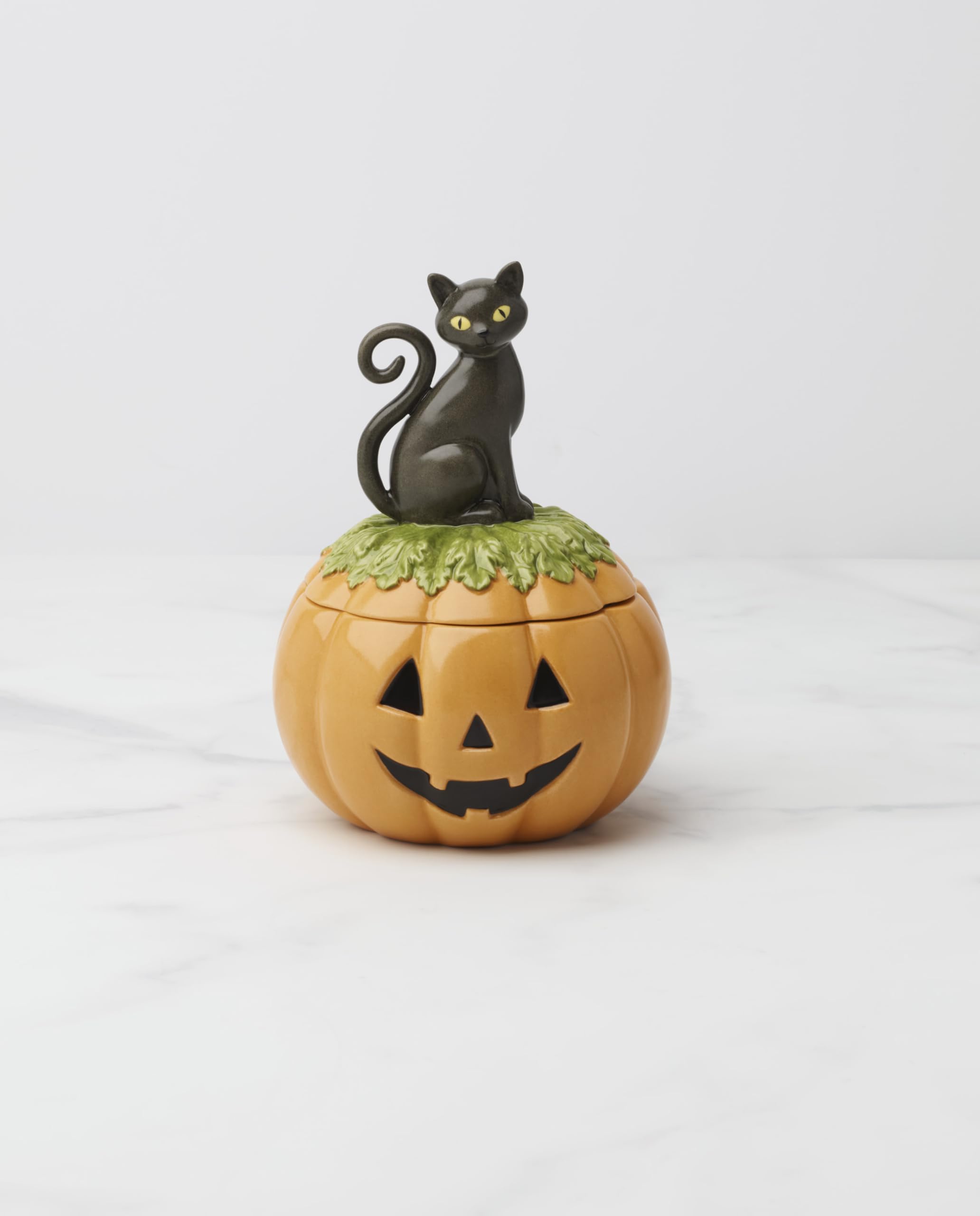 Amazon.com: Lenox Haunted Halloween Covered Candy Jar, Porcelain